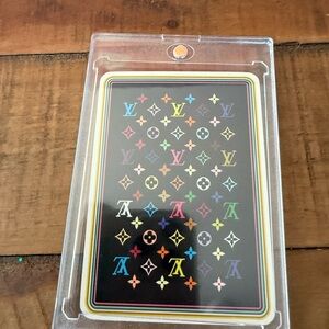 Louis Vuitton x Takashi Murakami Monogram Playing Card 2 ❤️ with COA